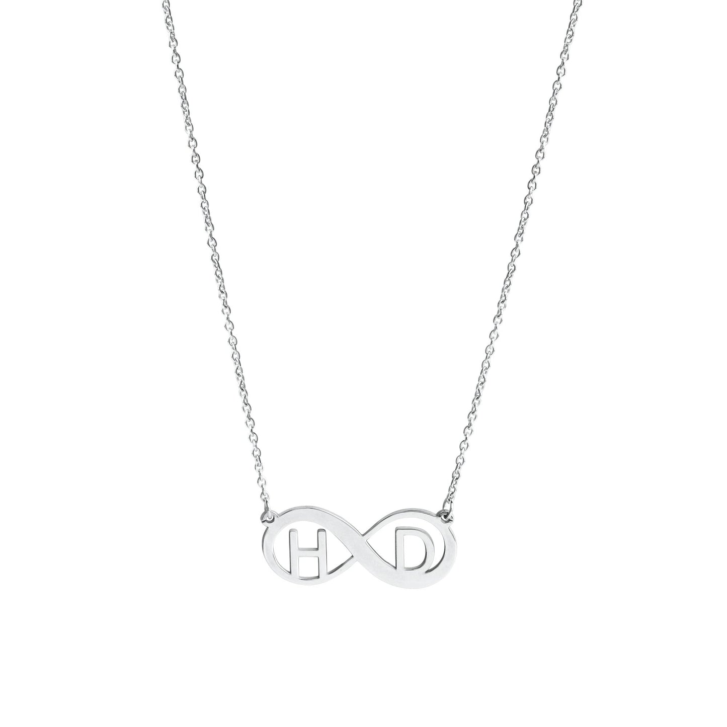 Anhänger mit Kette Ankerkette 925/- Sterling Silber rhodiniert 48,0cm