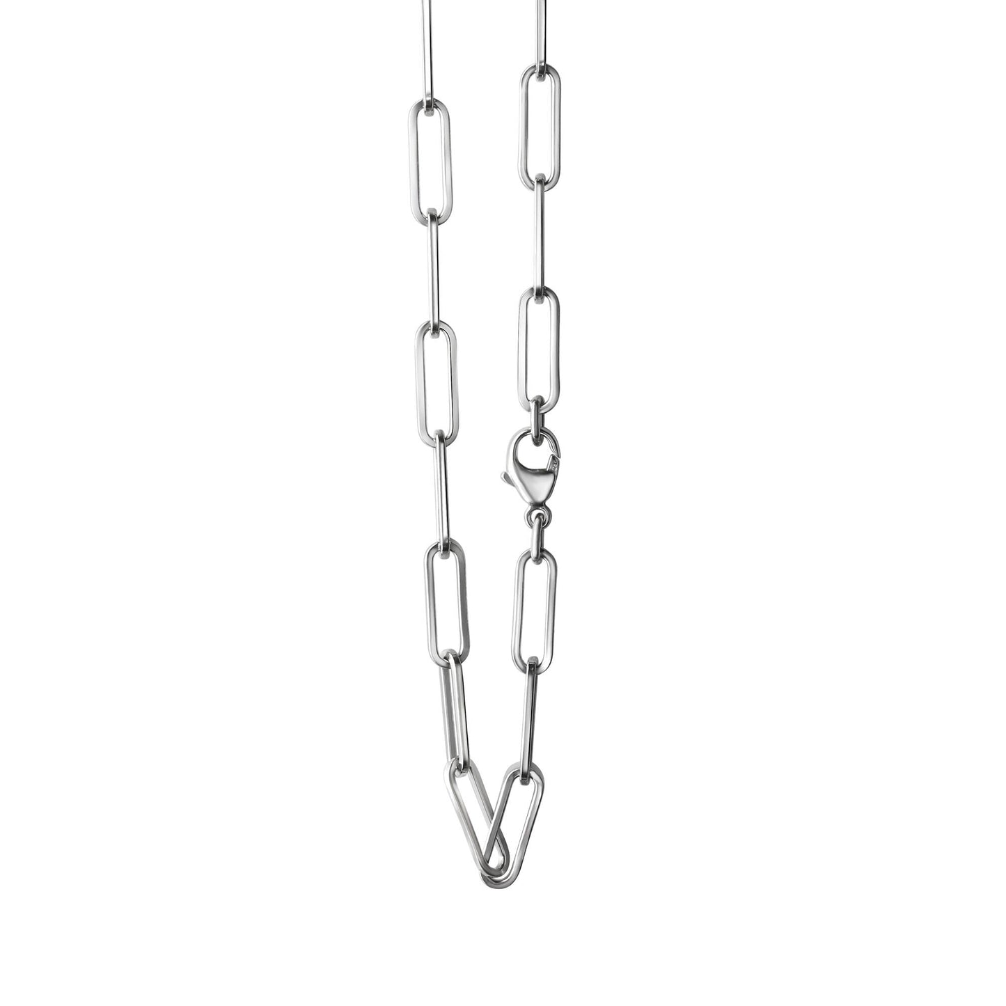 Collier Gliederkette 925/- Sterling Silber rhodiniert 50cm
