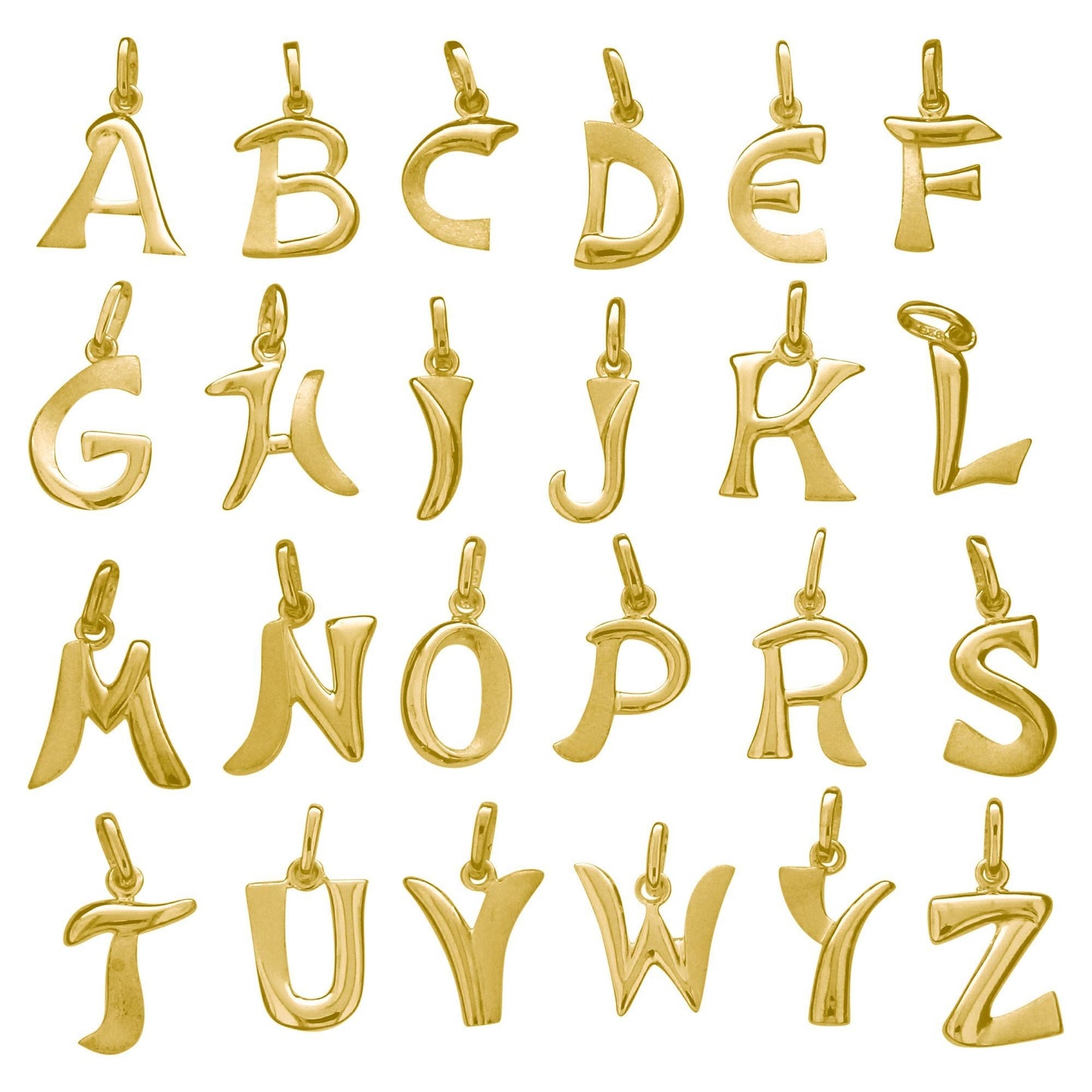 Anhänger Buchstabe N 375/- Gold 1,8cm