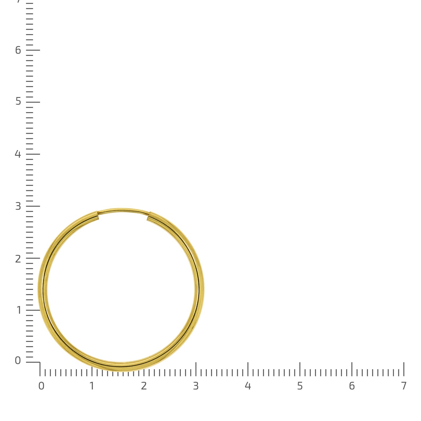 Creolen 333/- Gold 3,0cm