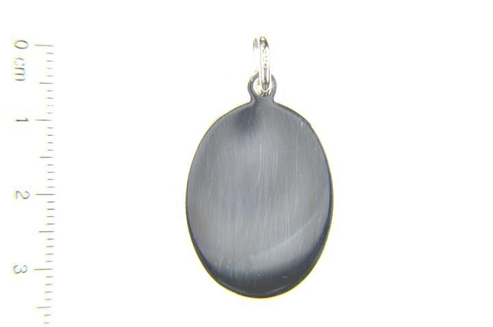 Anhänger 925/- Sterling Silber rhodiniert 3,7cm