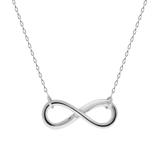 Collier aus 925/- Sterling Silber mit Infinity-Zeichen