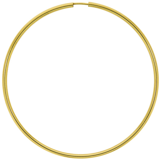 Creolen aus 585/- Gelbgold glanz Durchmesser 60 mm