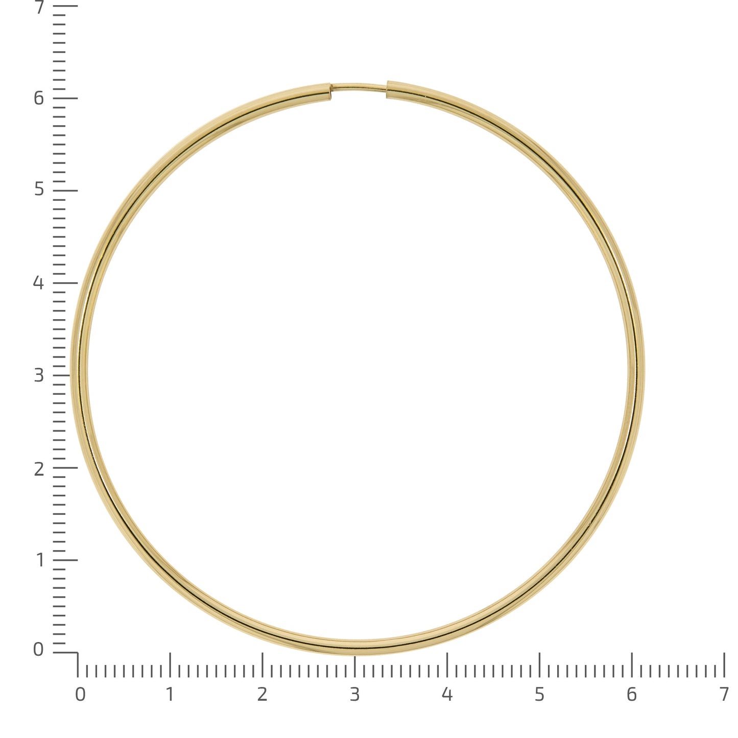 Creolen 585/- Gold 6,0cm