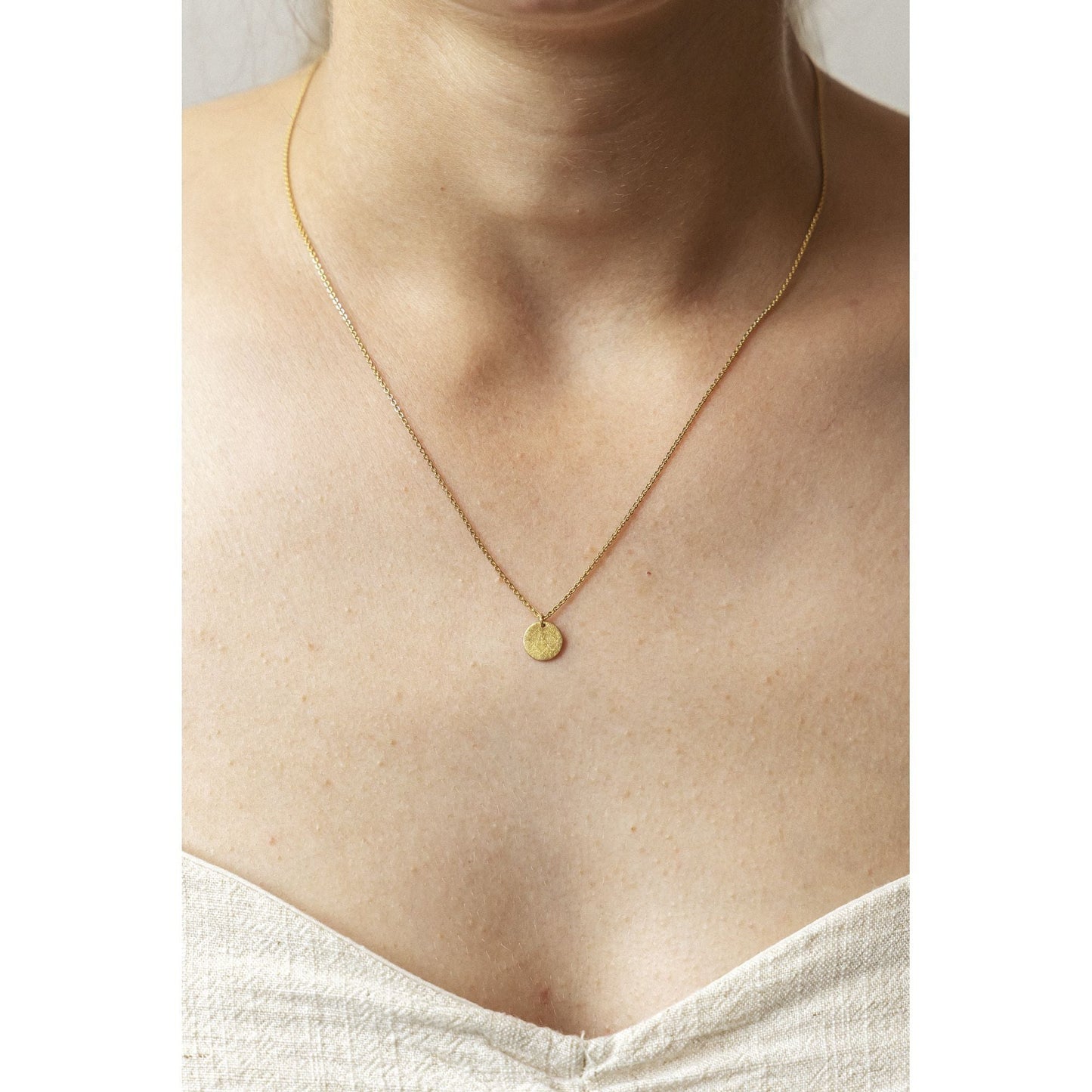 Halskette Ankerkette 375/- Gold 45cm ohne Stein