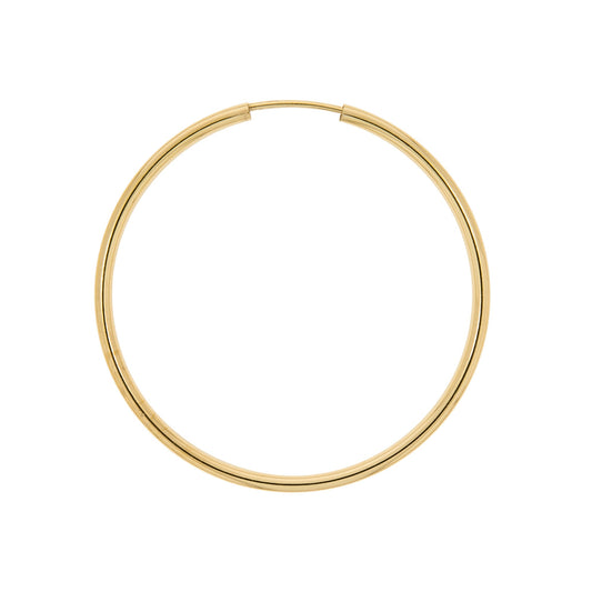 Creolen aus 333/- Gelbgold glanz Durchmesser 40 mm