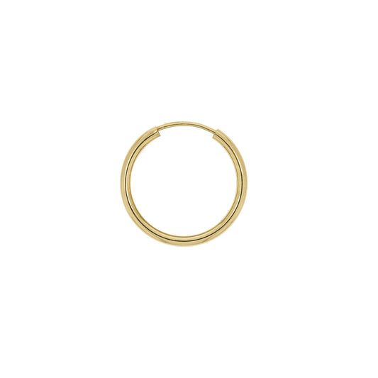 Creolen aus 333/- Gelbgold glanz Durchmesser 20 mm