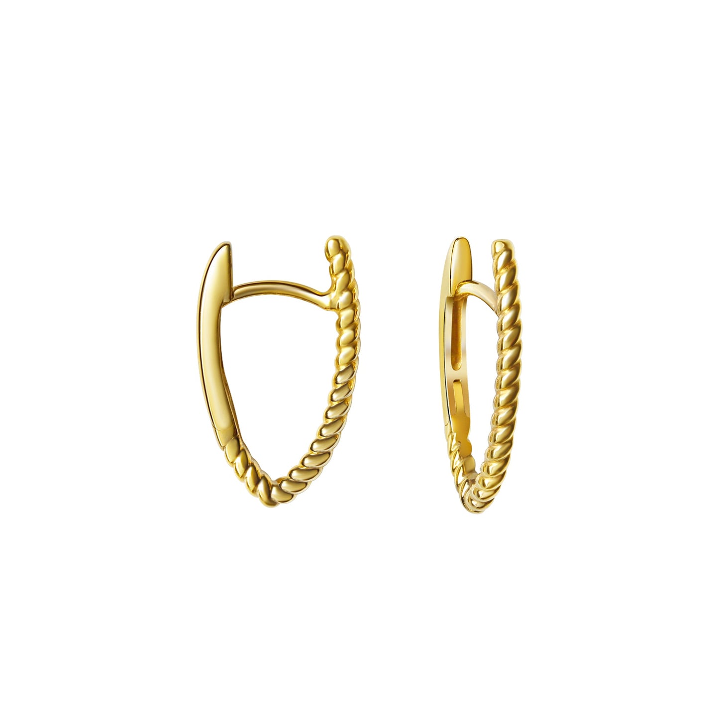 Klappcreolen 375/- Gold 1,7cm