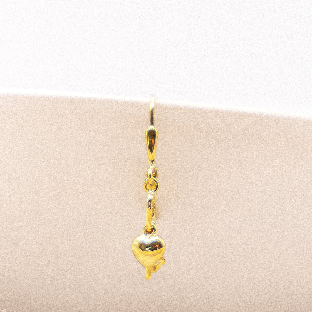 Ohrringe 375/- Gold 2,4cm ohne