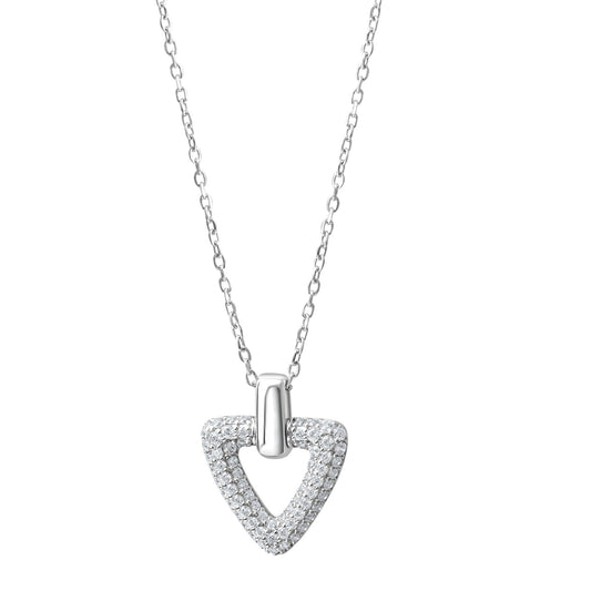 Celesta- Anhänger mit Kette 42+3cm 925 Silber rhodiniert