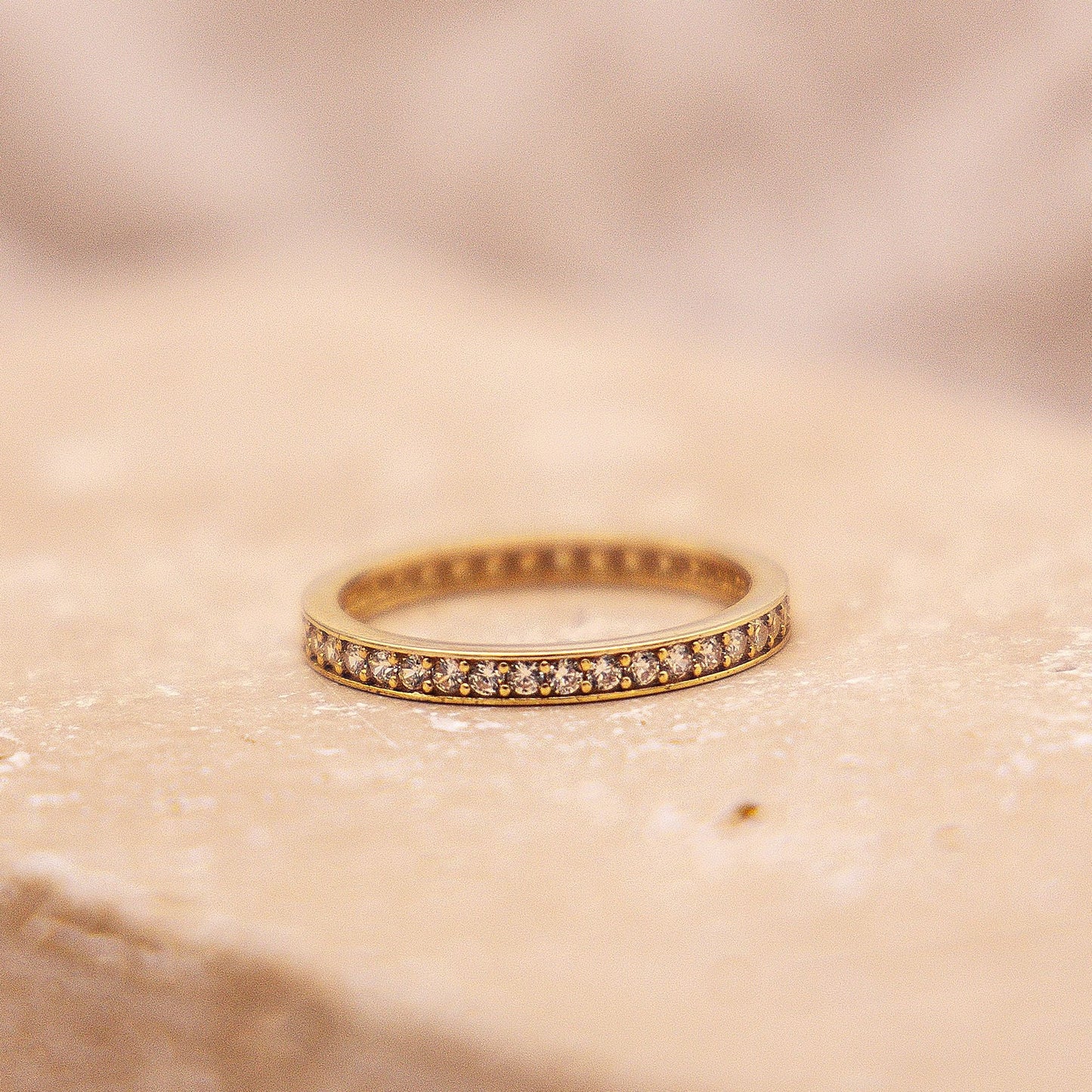 Ring 375/- Gold Zirkonia