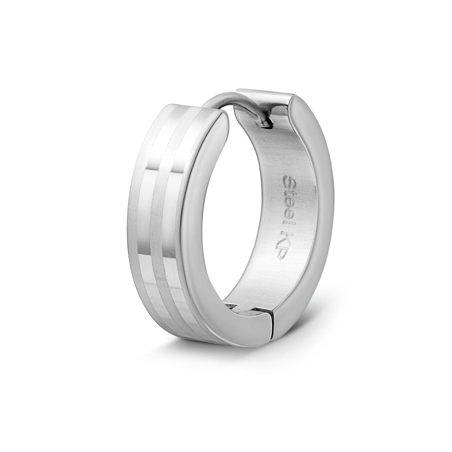 Ohrringe Edelstahl 1,8cm ohne