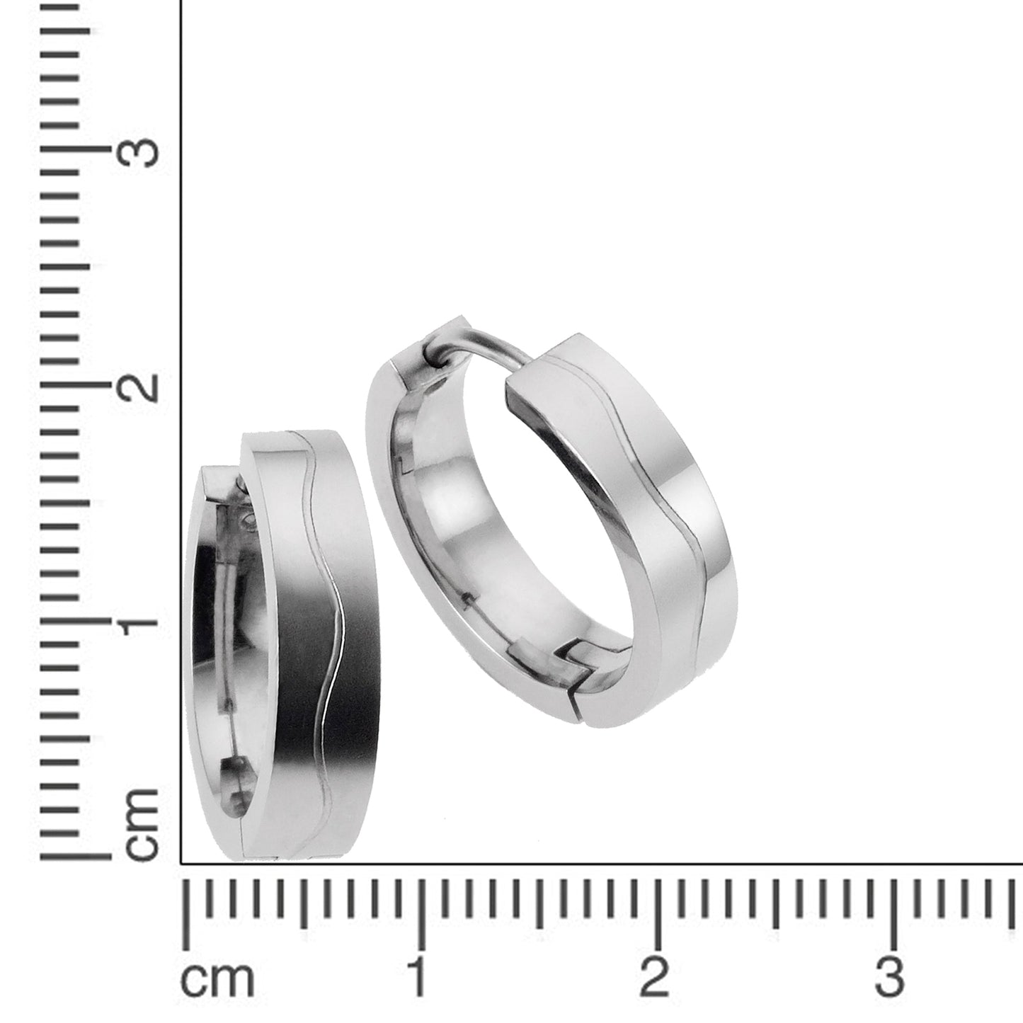 Ohrringe Edelstahl 1,8cm