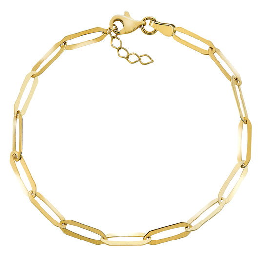 Armband aus 375/- Gelbgold glanz Ankerkette