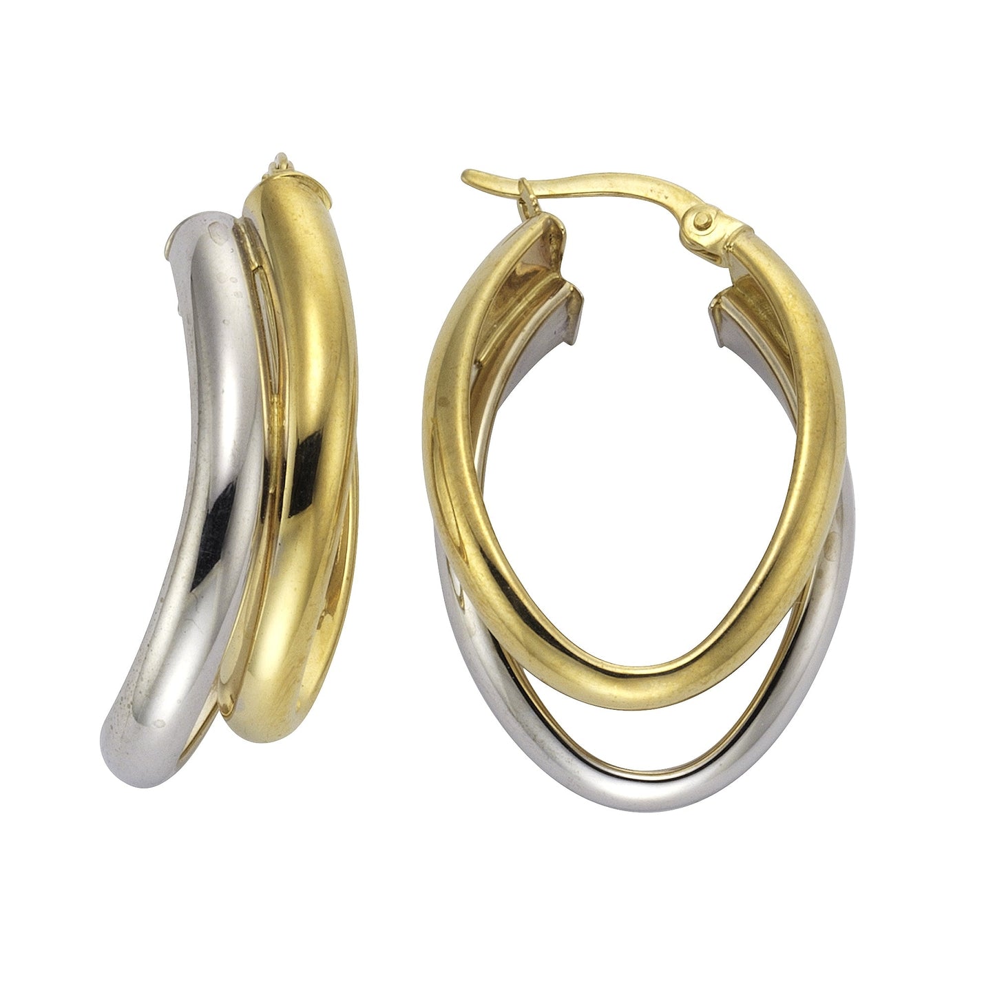 Ohrring 333/- Gold 3,0cm ohne