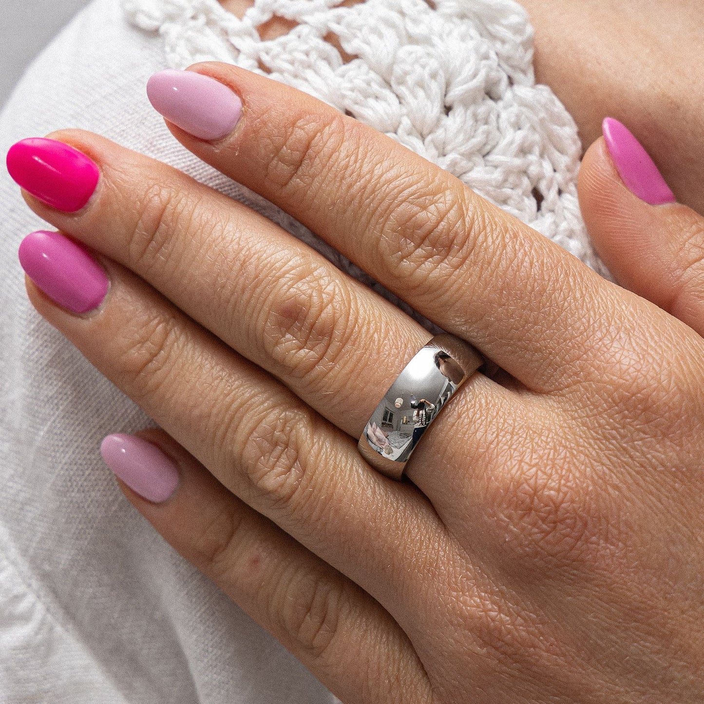 Ring Edelstahl ohne