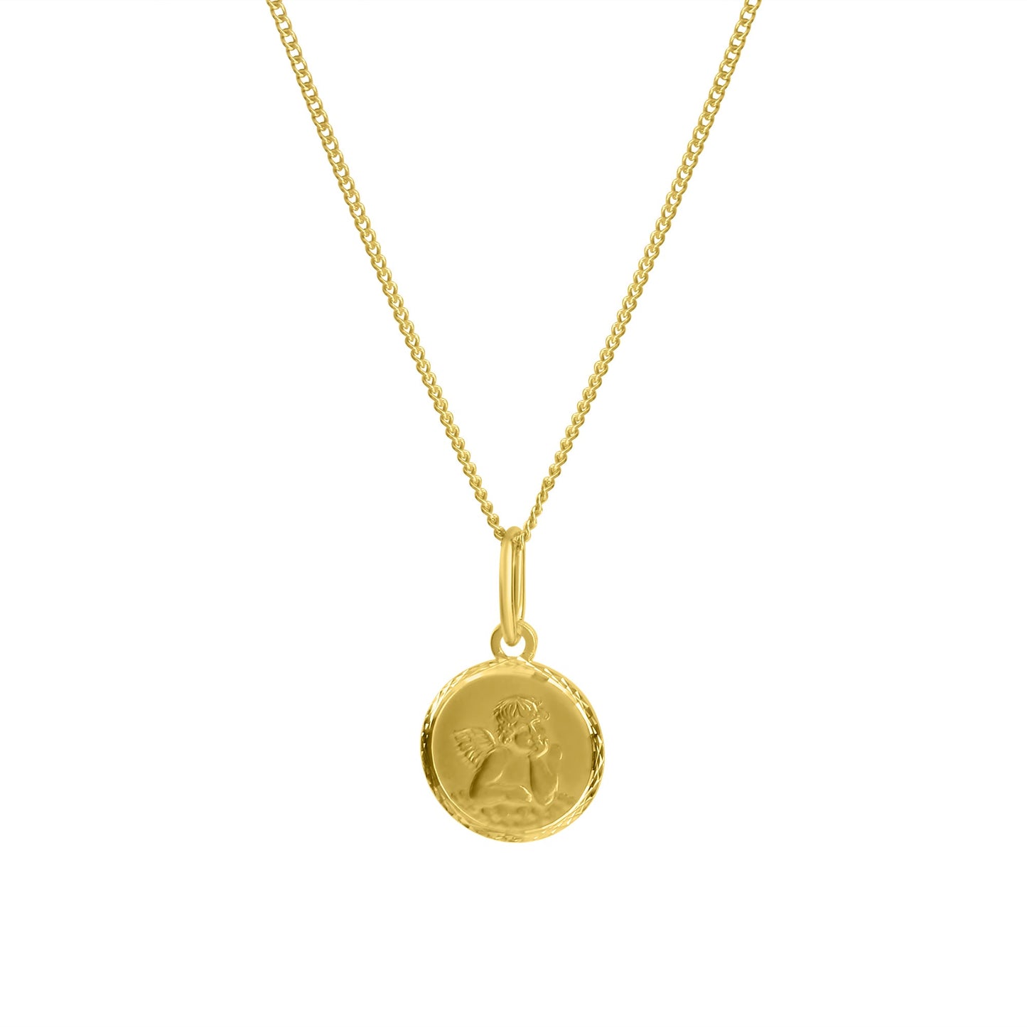 Halskette Panzerkette 333/- Gold 38,0cm ohne Stein