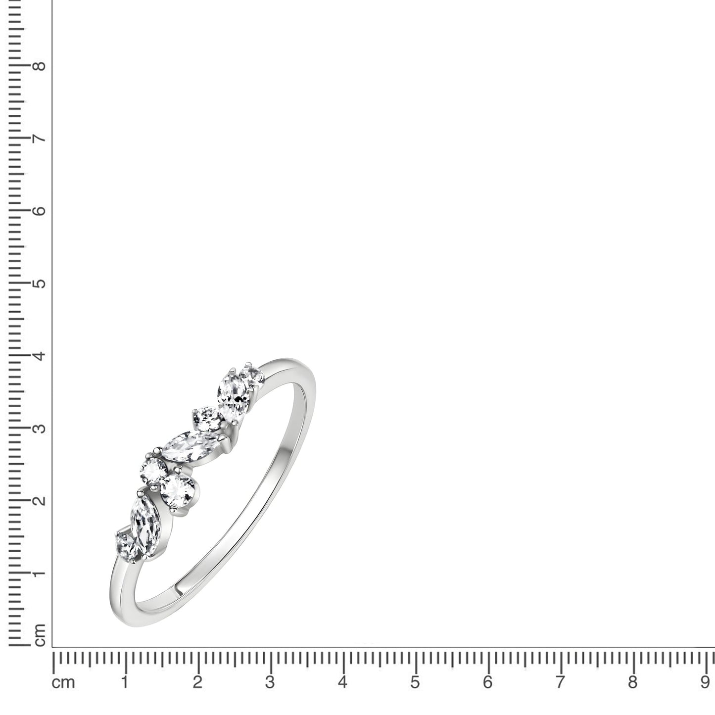 Ring 375/- Gold Zirkonia