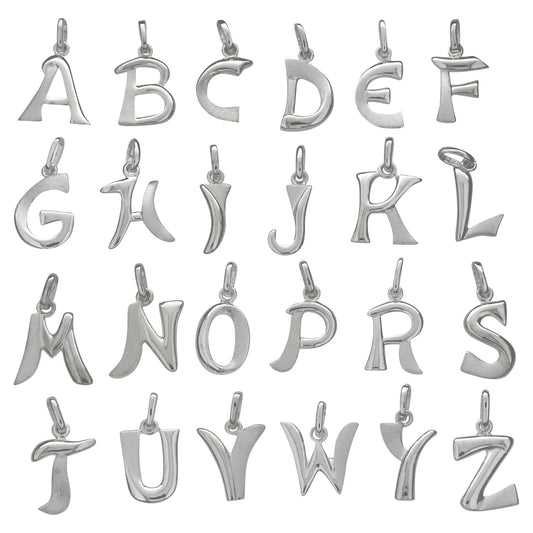 Anhänger aus 925/- Sterling Silber Buchstabe X mit 18mm Länge
