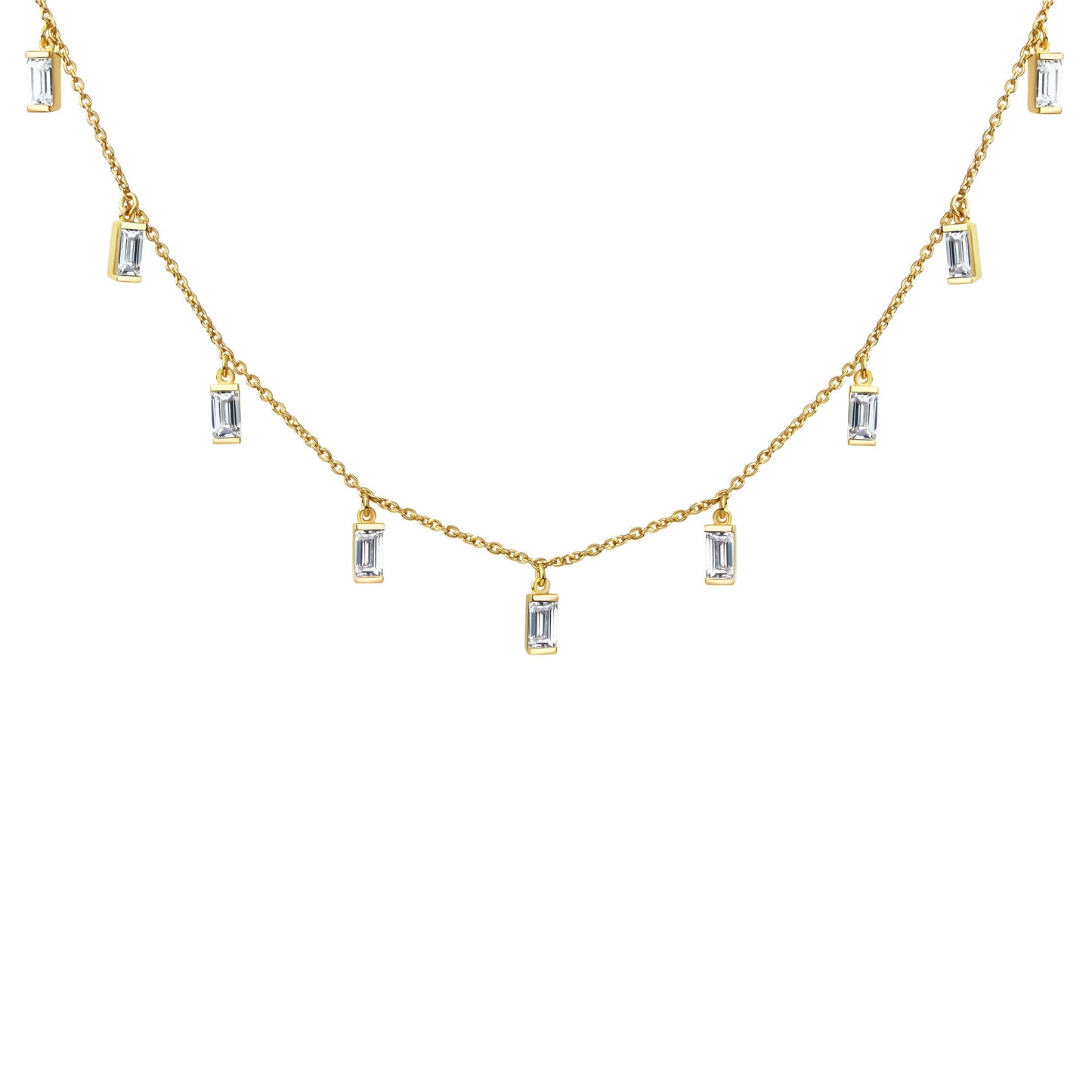 Kette Ankerkette 925/- Sterling Silber vergoldet 45,0cm
