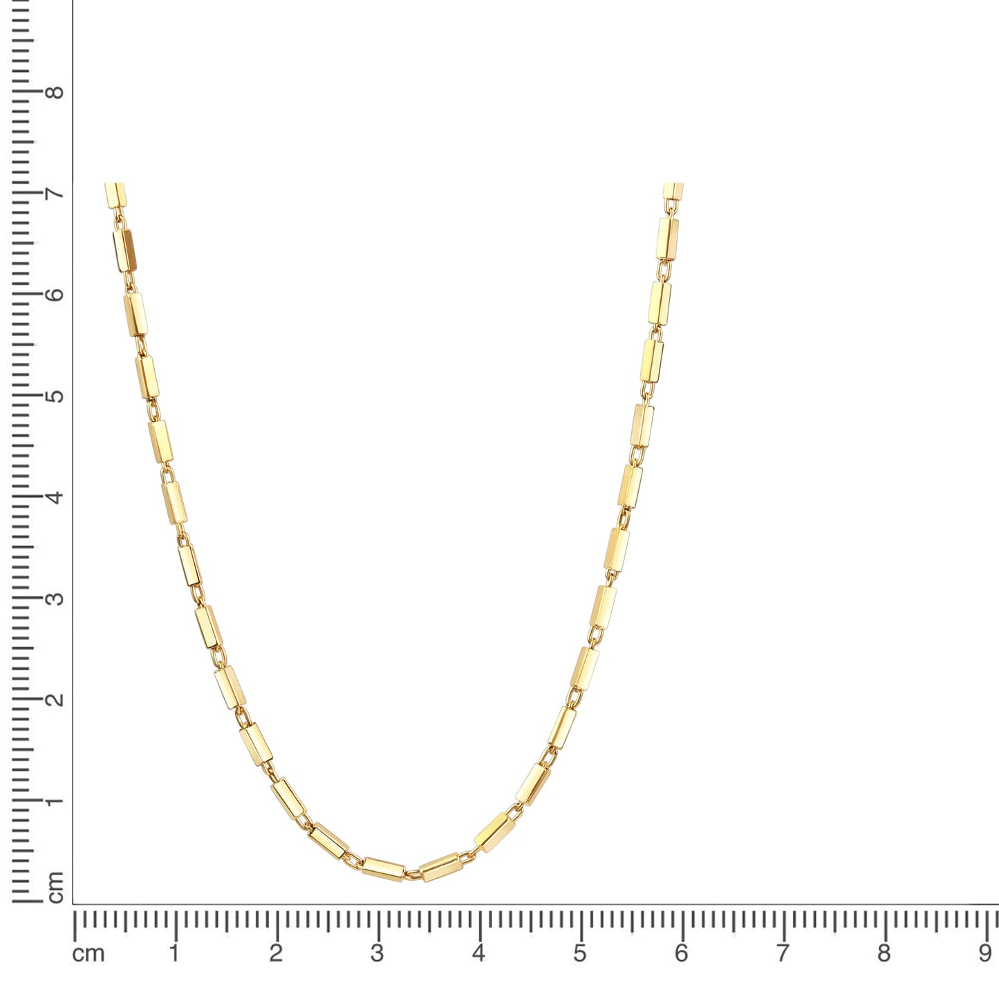 Kette Fantasiekette 925/- Sterling Silber vergoldet 50,0cm