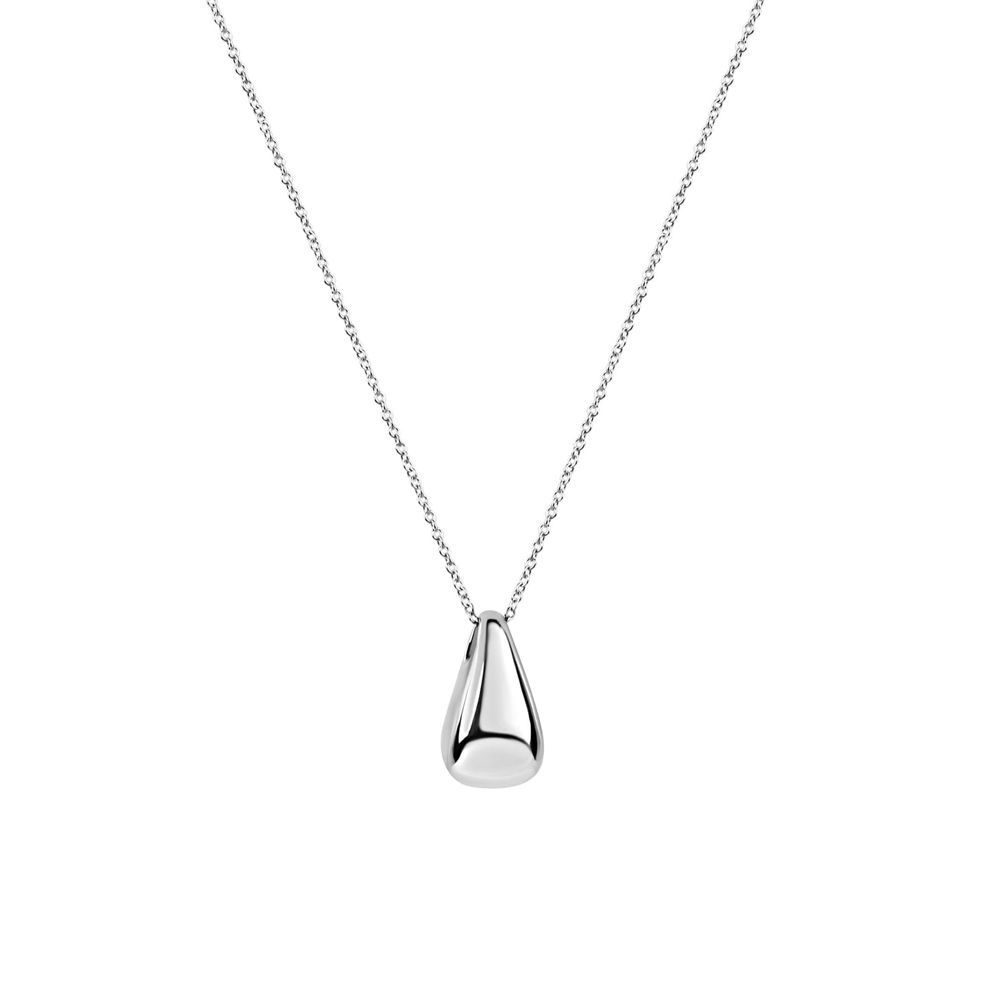Anhänger mit Kette Ankerkette 925/- Sterling Silber Rhodiniert 45,0cm