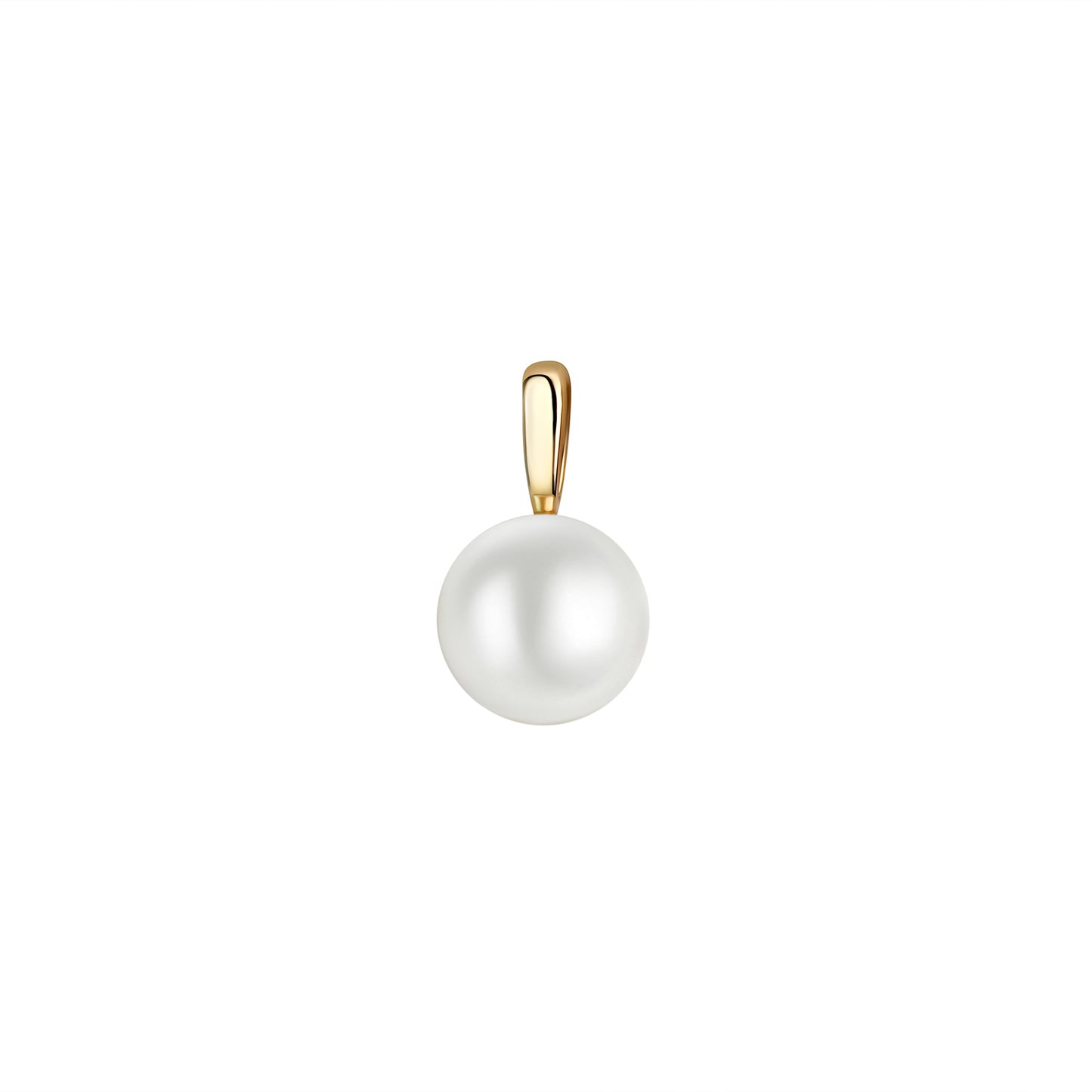 Anhänger 925/- Sterling Silber 1,6cm Süßwasserzuchtperle