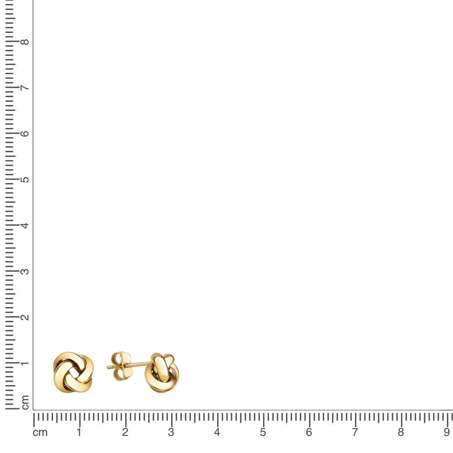 Ohrstecker 375/- Gold 0,9cm