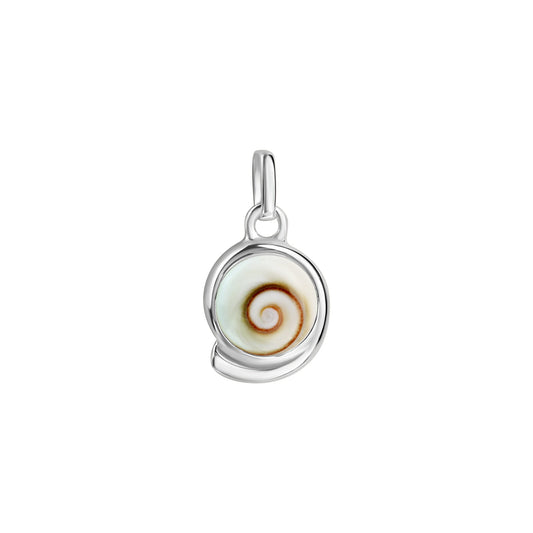 Anhänger aus 925/- Sterling Silber rhodiniert 1 Meeresauge