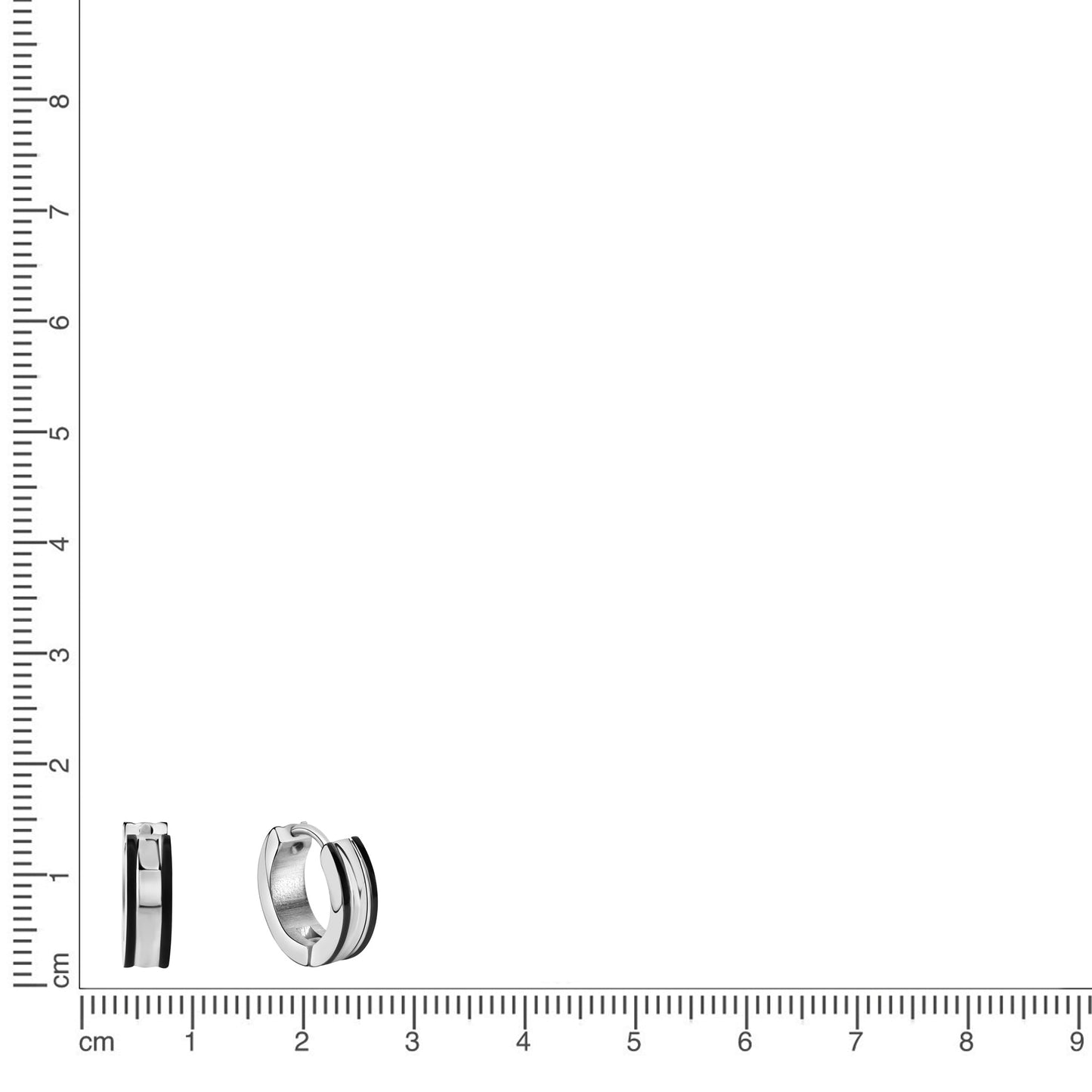 Creolen Edelstahl 1,3cm