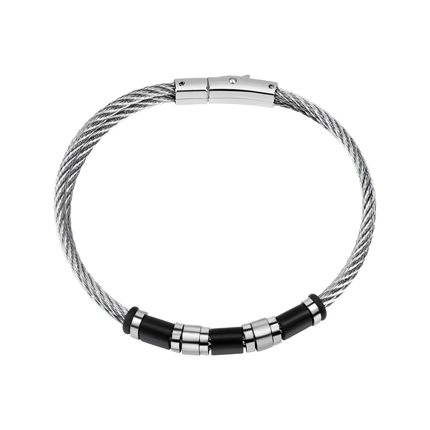 Armband Fantasiekette Edelstahl 21cm