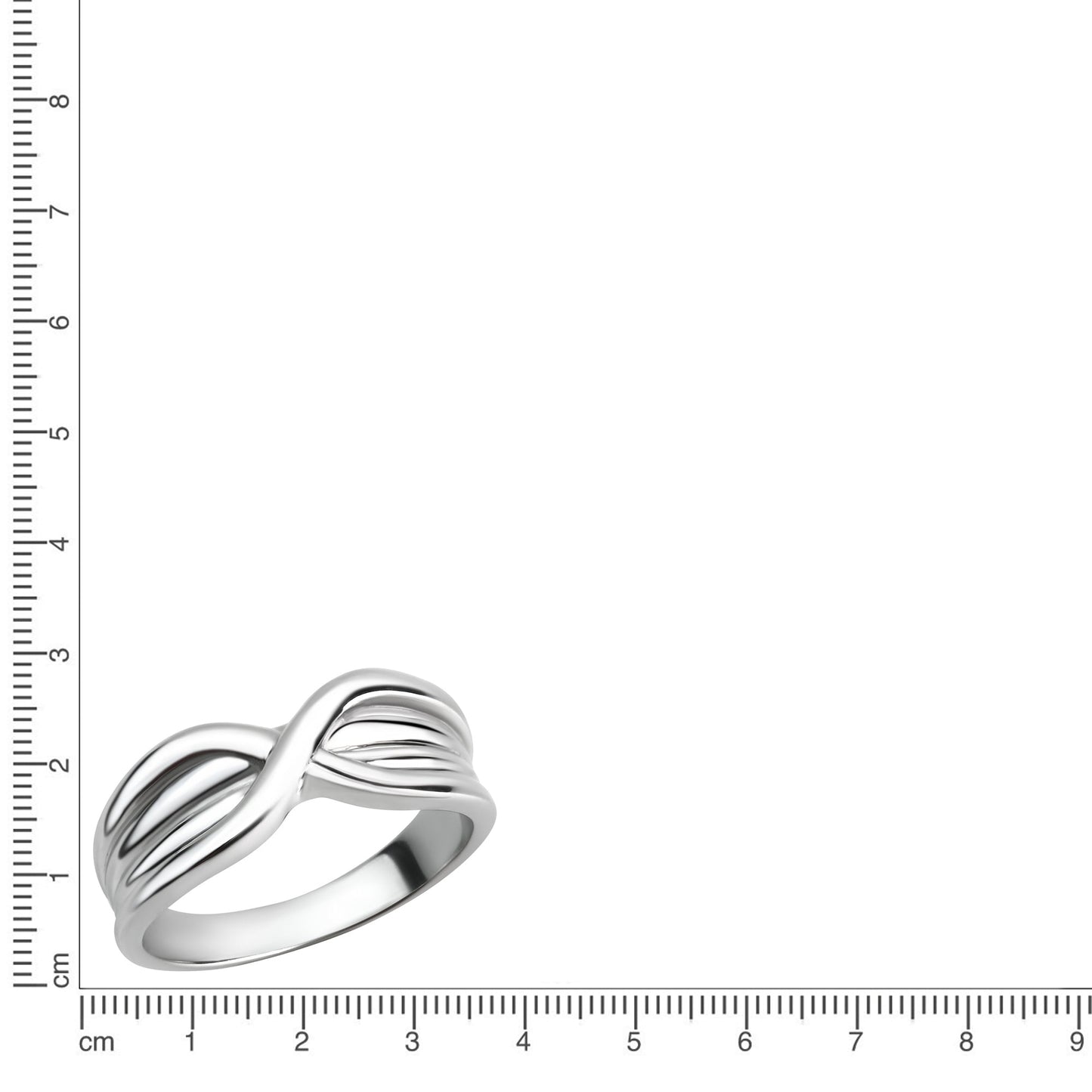 Ring 925/- Sterling Silber Rhodiniert