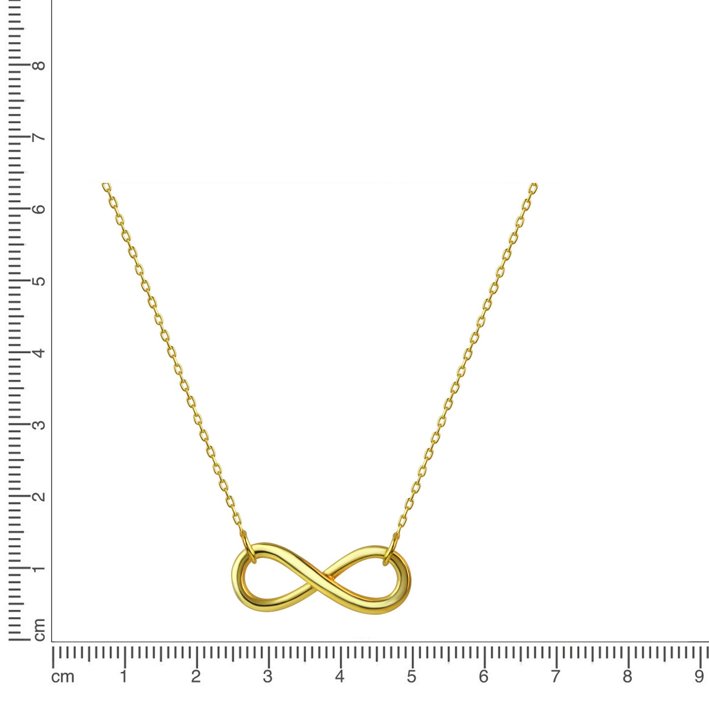 Kette Ankerkette 925/- Sterling Silber vergoldet 45,0cm