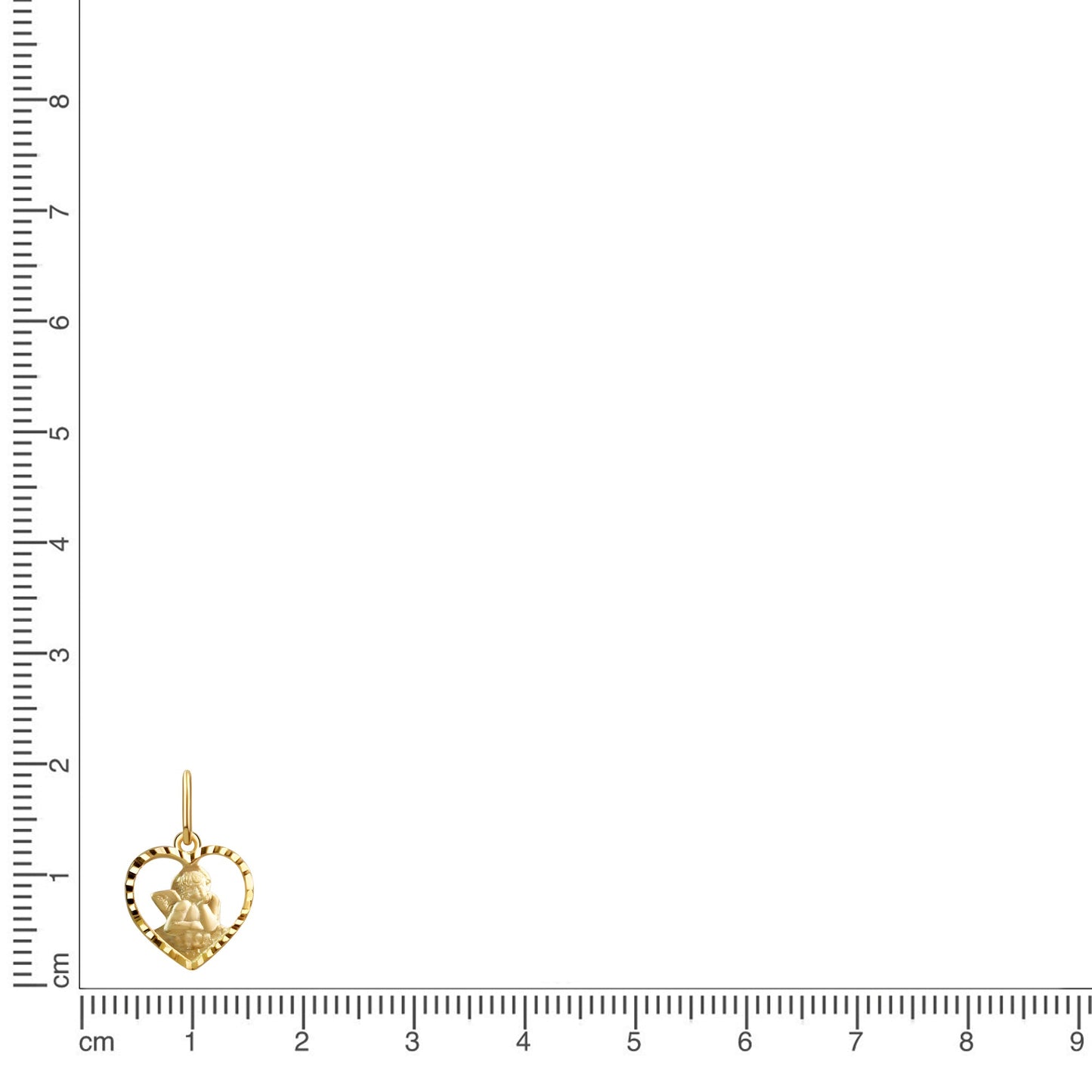 Anhänger 375/- Gold 1,8cm