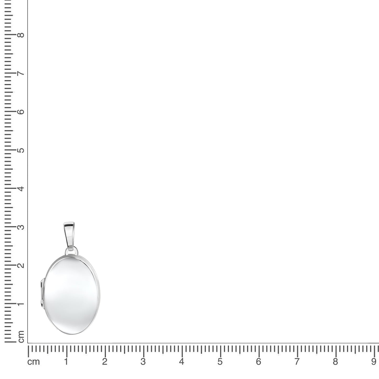 Anhänger 925/- Sterling Silber Rhodiniert 3,3cm