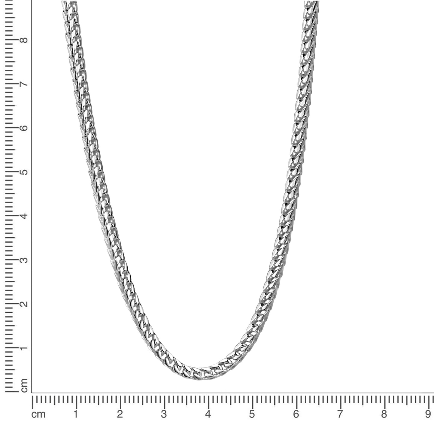 Kette Francokette 925/- Sterling Silber 55cm