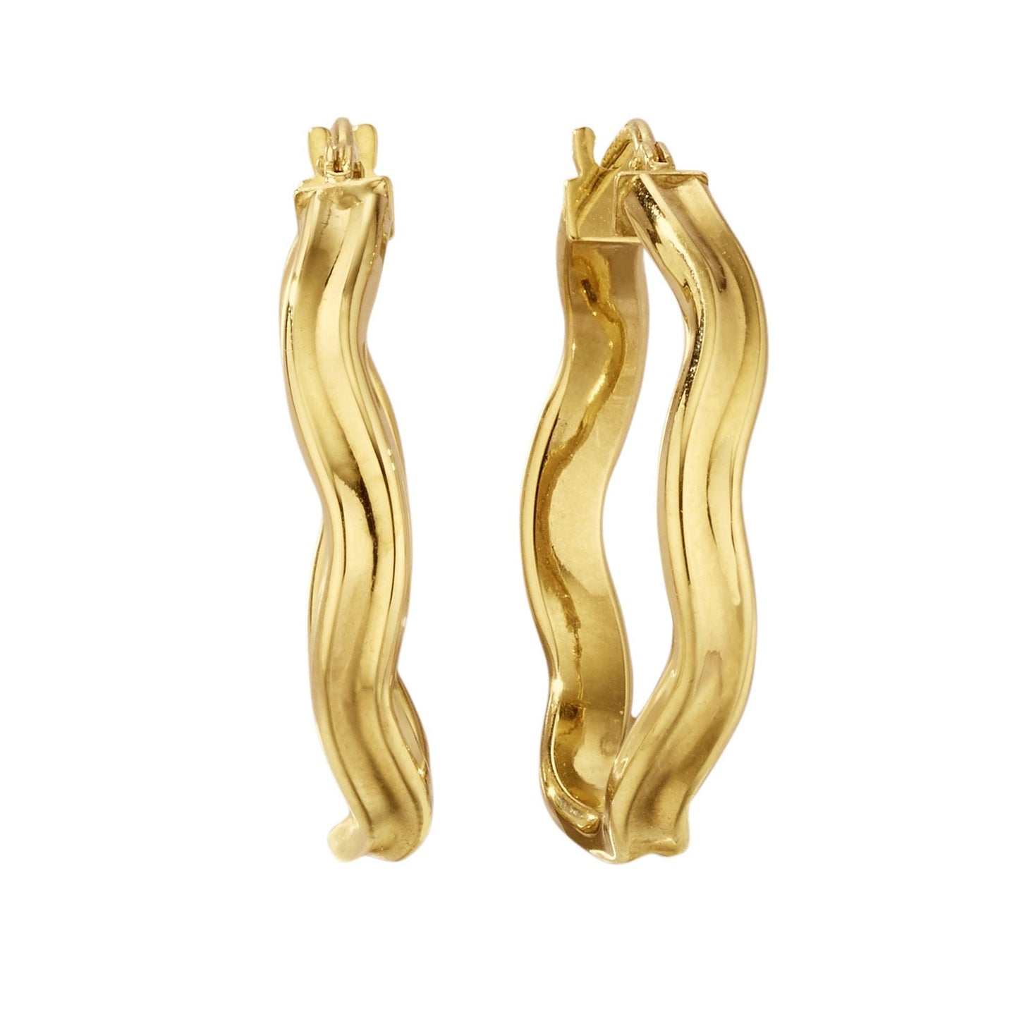 Ohrringe 375/- Gold 2,3cm ohne