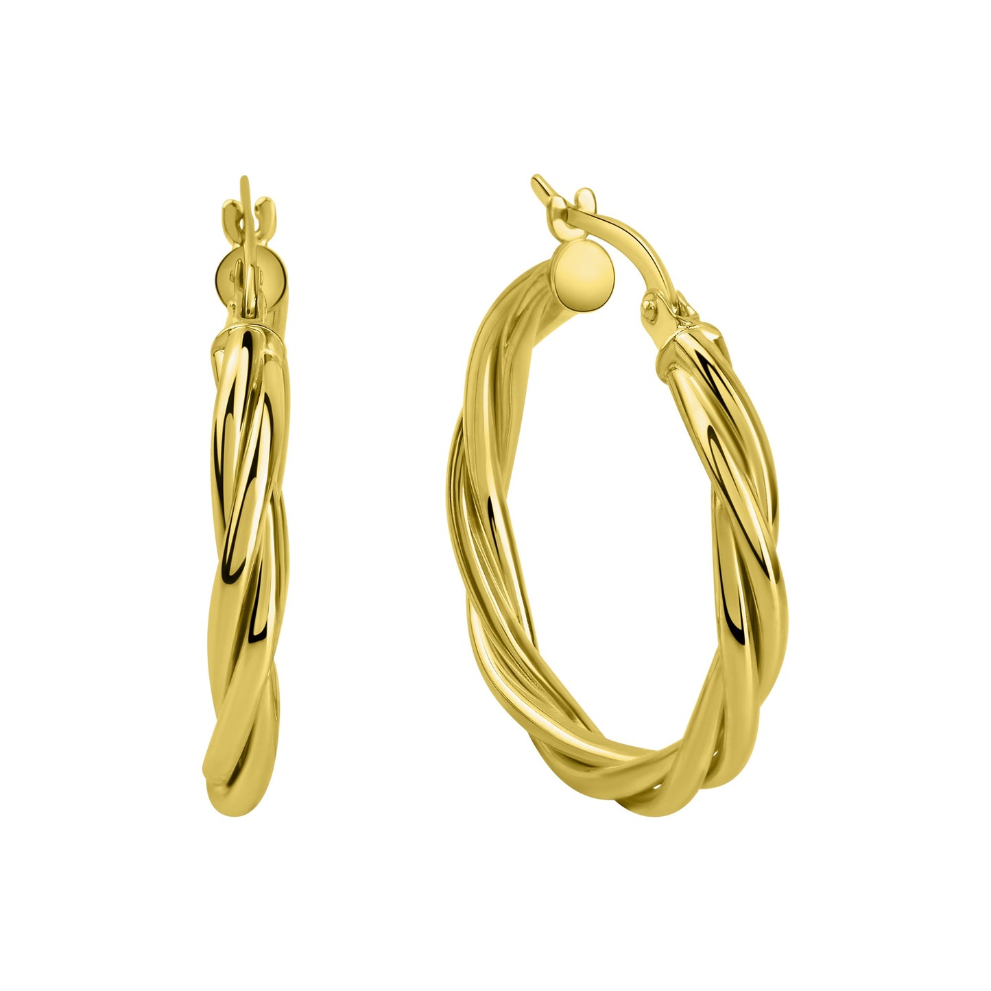 Creolen 585/- Gold 2,6cm ohne