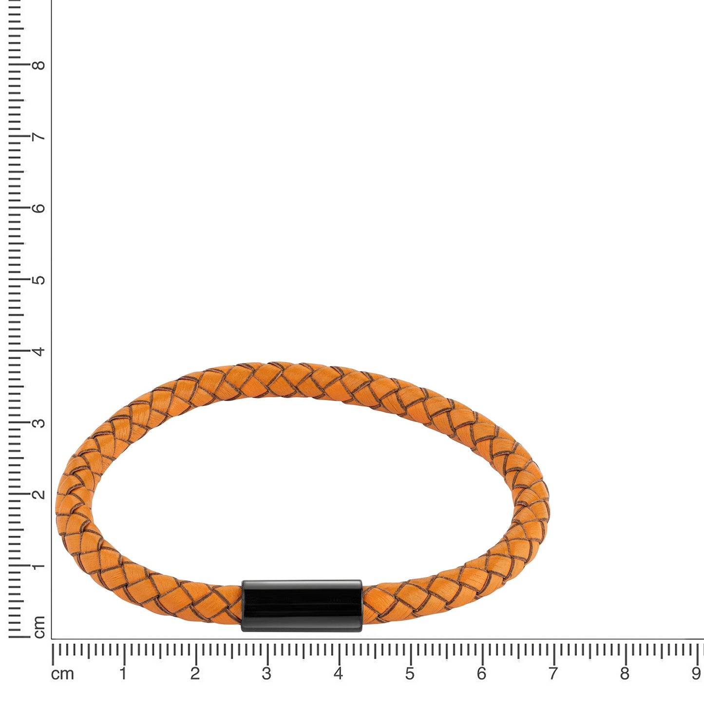 Armband Lederband Edelstahl 21cm