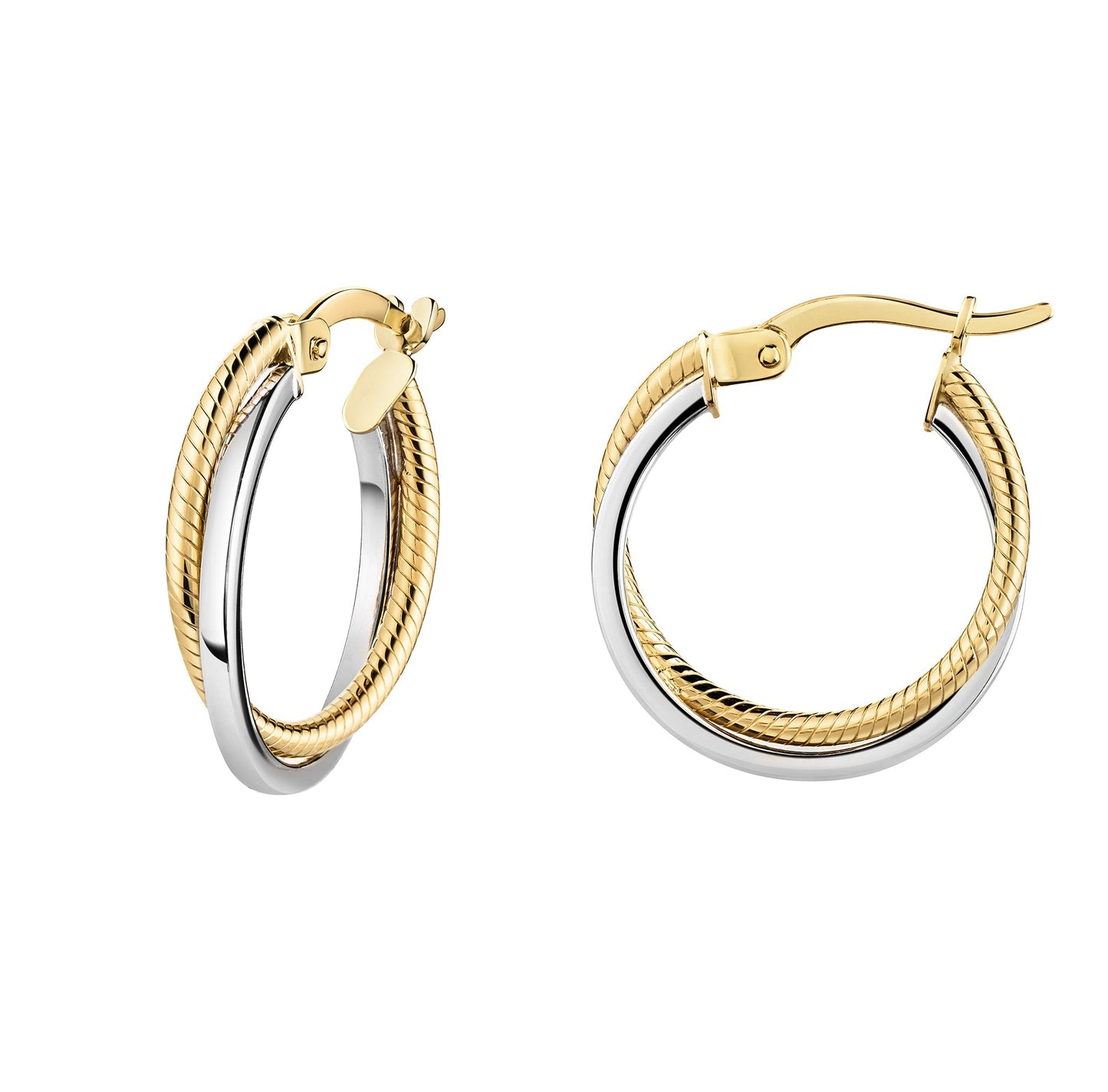 Creolen 375/- Gold 1,9cm ohne
