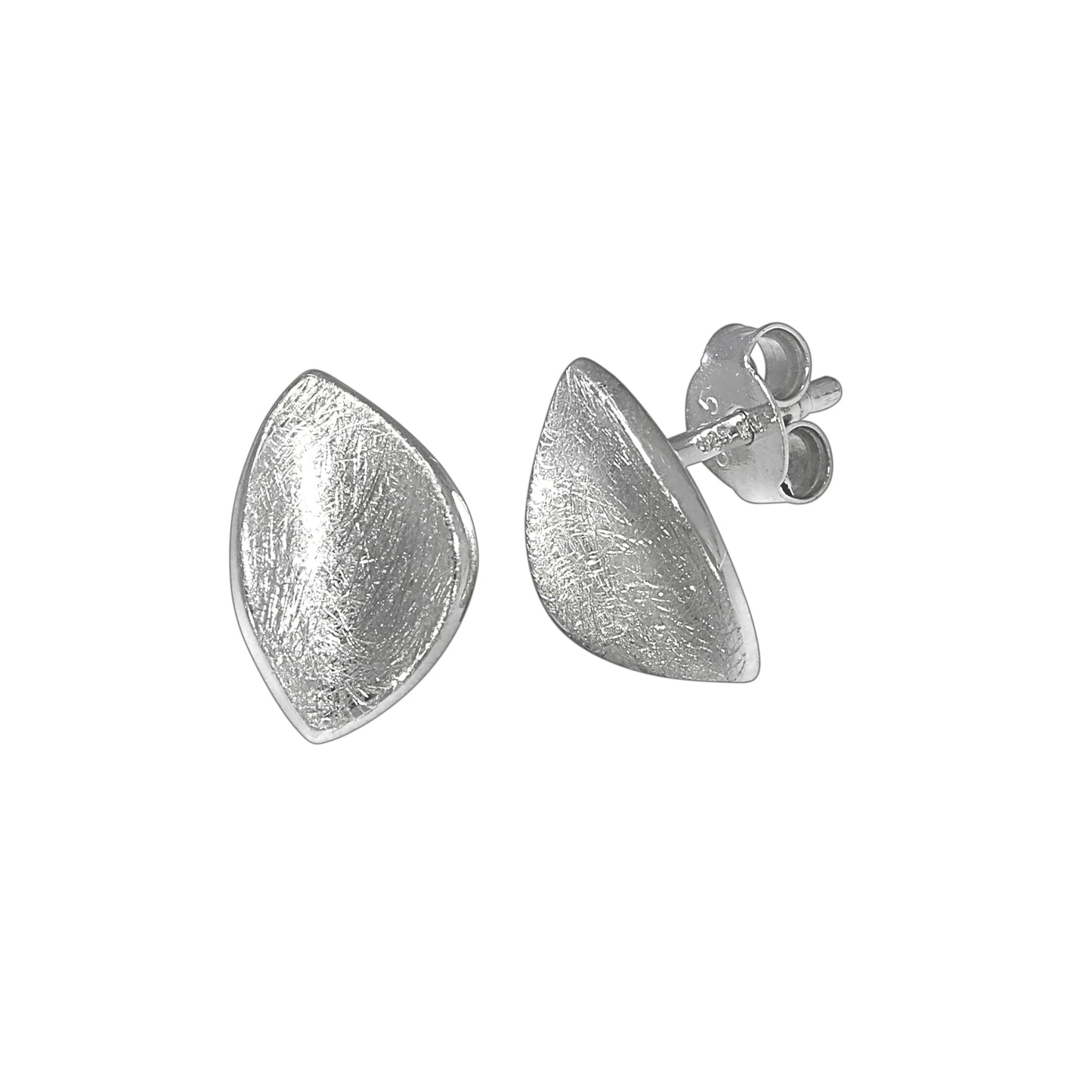 Ohrstecker 925/- Sterling Silber rhodiniert 1,1cm