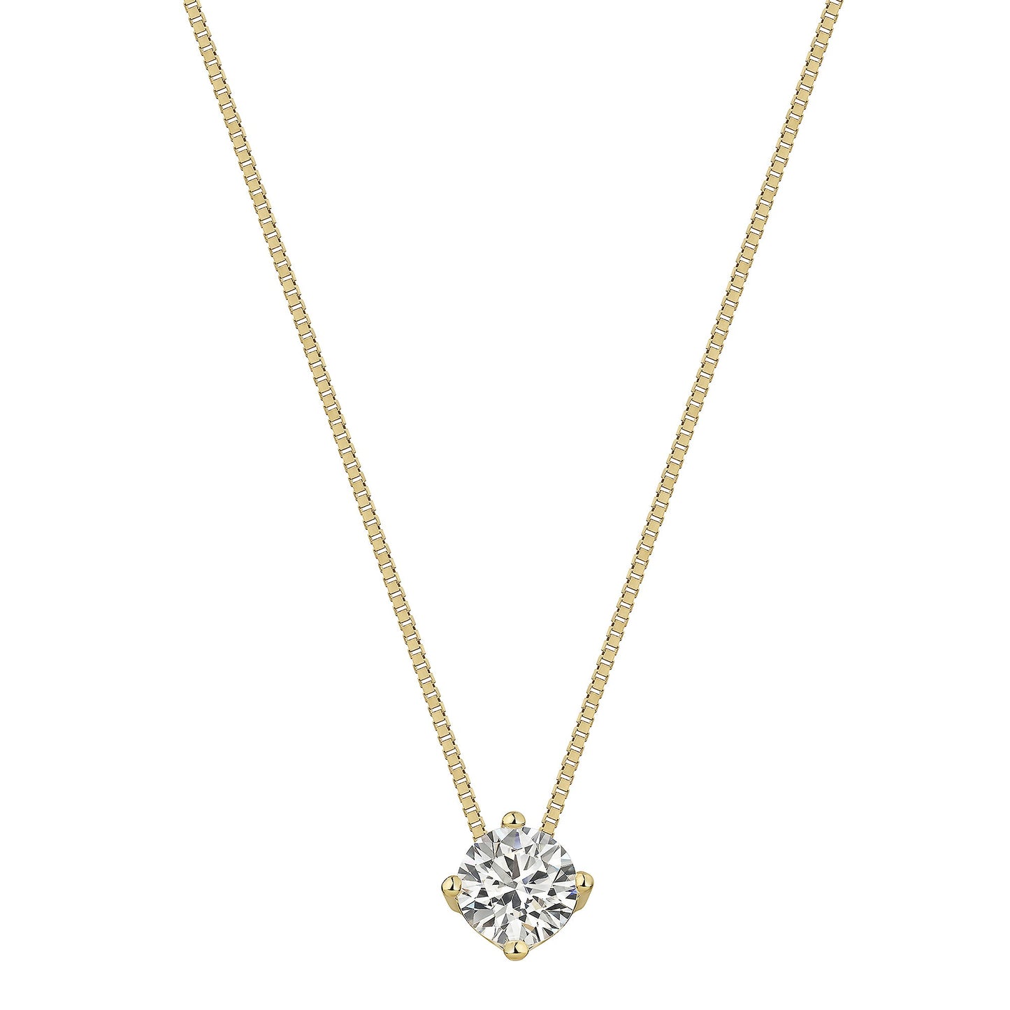 Collier Venezianerkette 375/- Gold 45,0cm Zirkonia