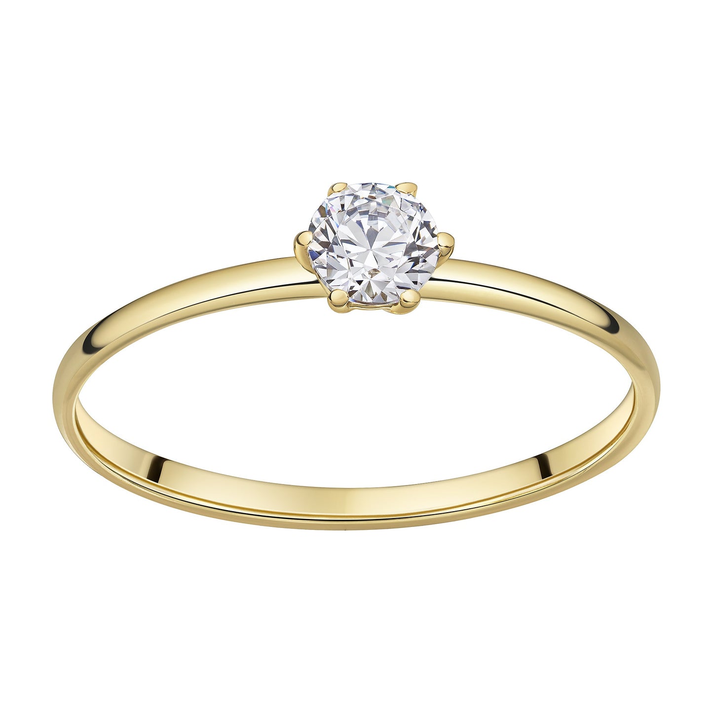 Ring 375/- Gold Zirkonia