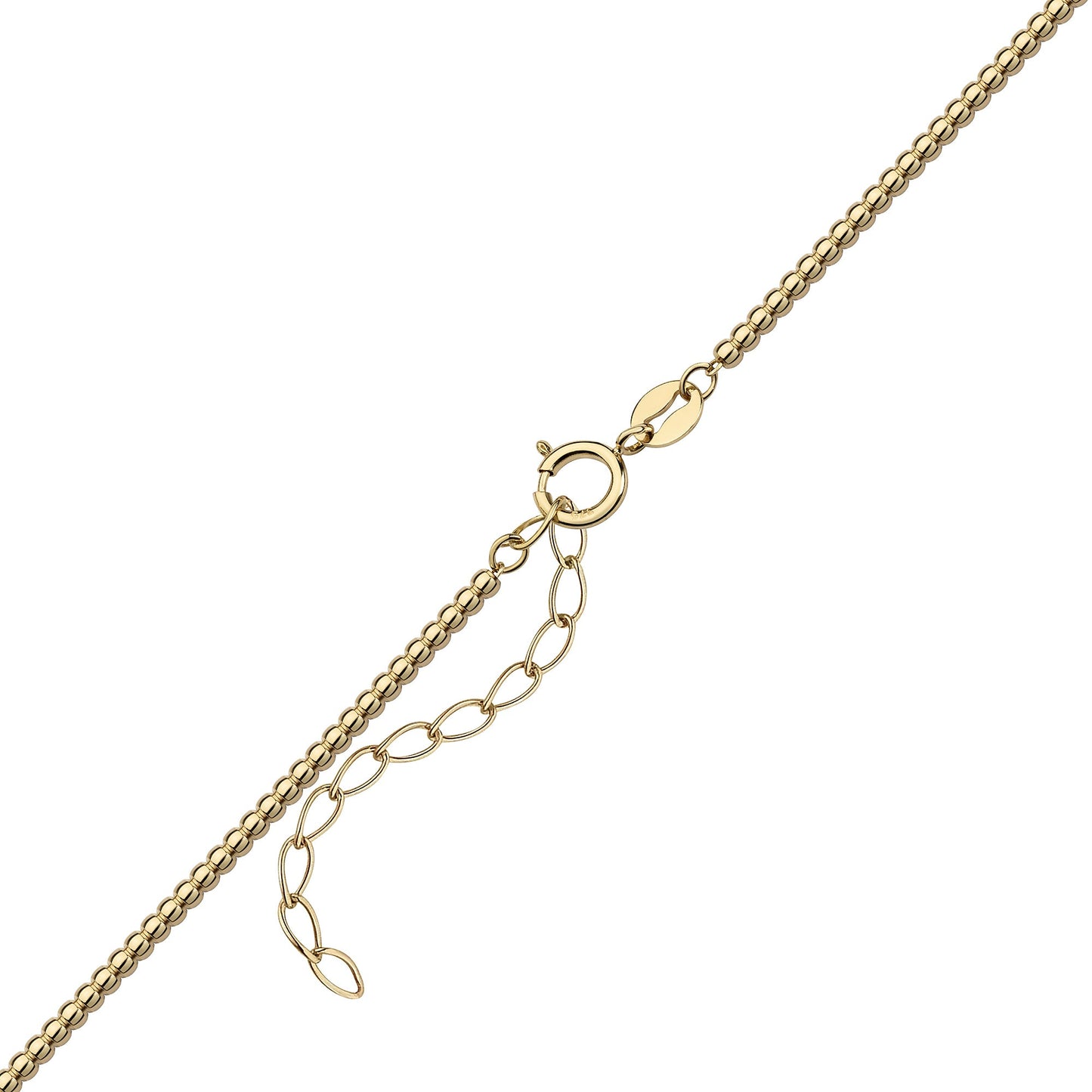 Collier 375 Gelbgold Fantasiekette 375/- Gold 42cm