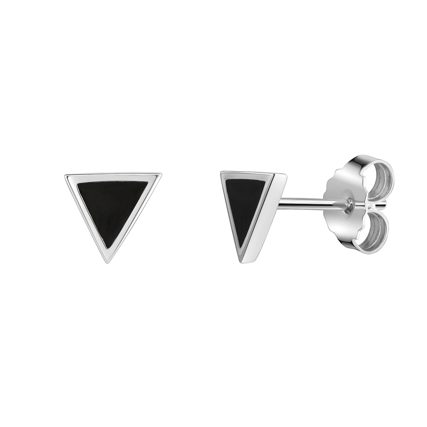 Ohrstecker 925/- Sterling Silber Rhodiniert 0,7cm
