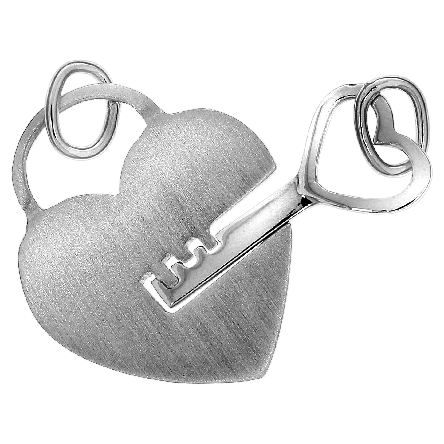 Anhänger 925/- Sterling Silber rhodiniert 2,2cm