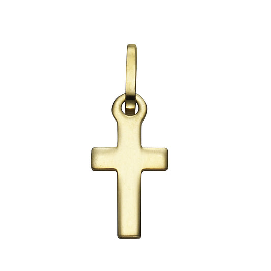 Anhänger Gold 333 Motiv Kreuz 1,7cm lang