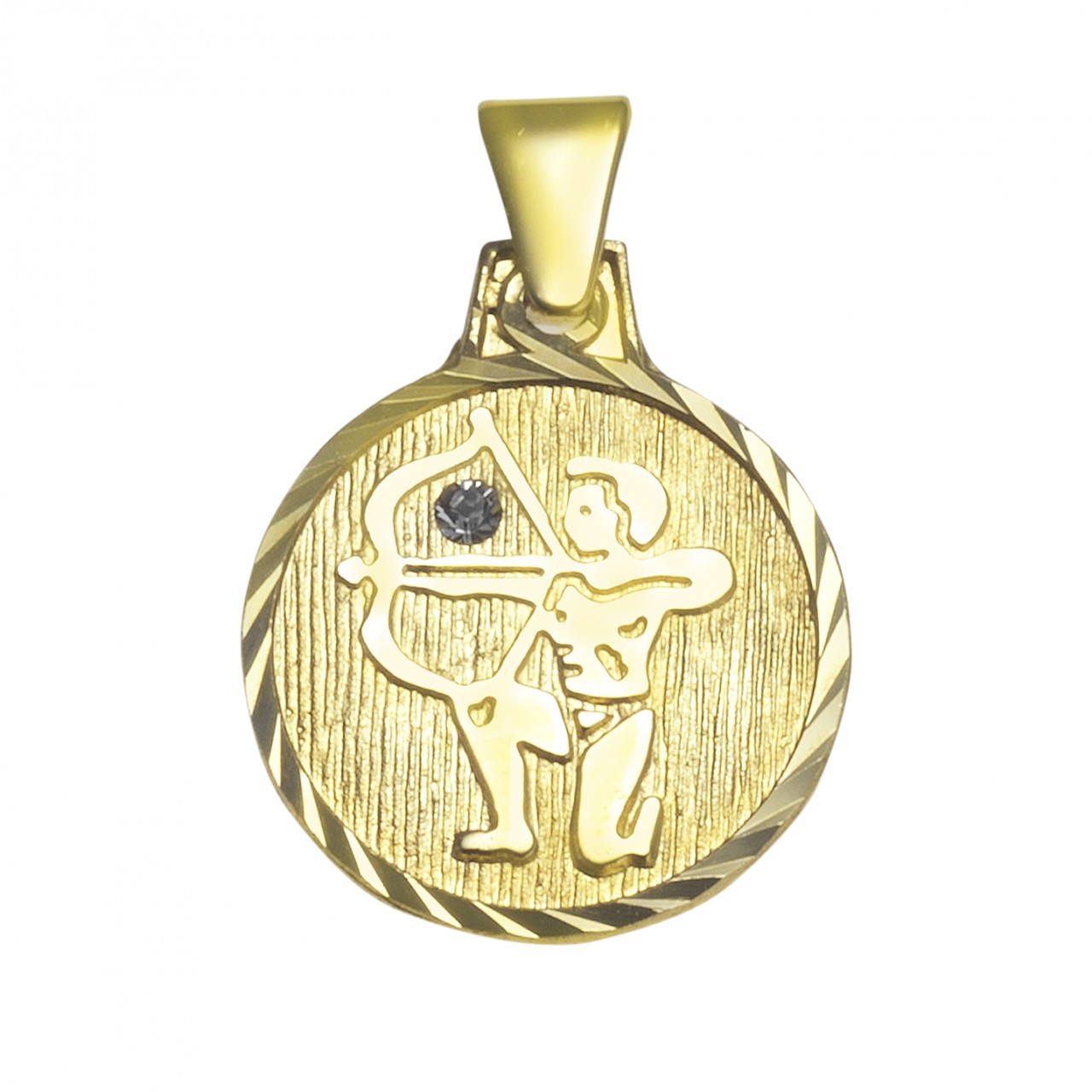 Echtschmuck Anhänger Sternzeichen Schütze Unisex 333er Gelbgold 1