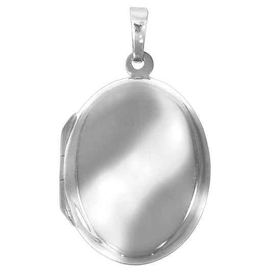 Schmuck Medaillon Unisex 925er Sterling Silber rhodiniert 2,9cm günstig kaufen