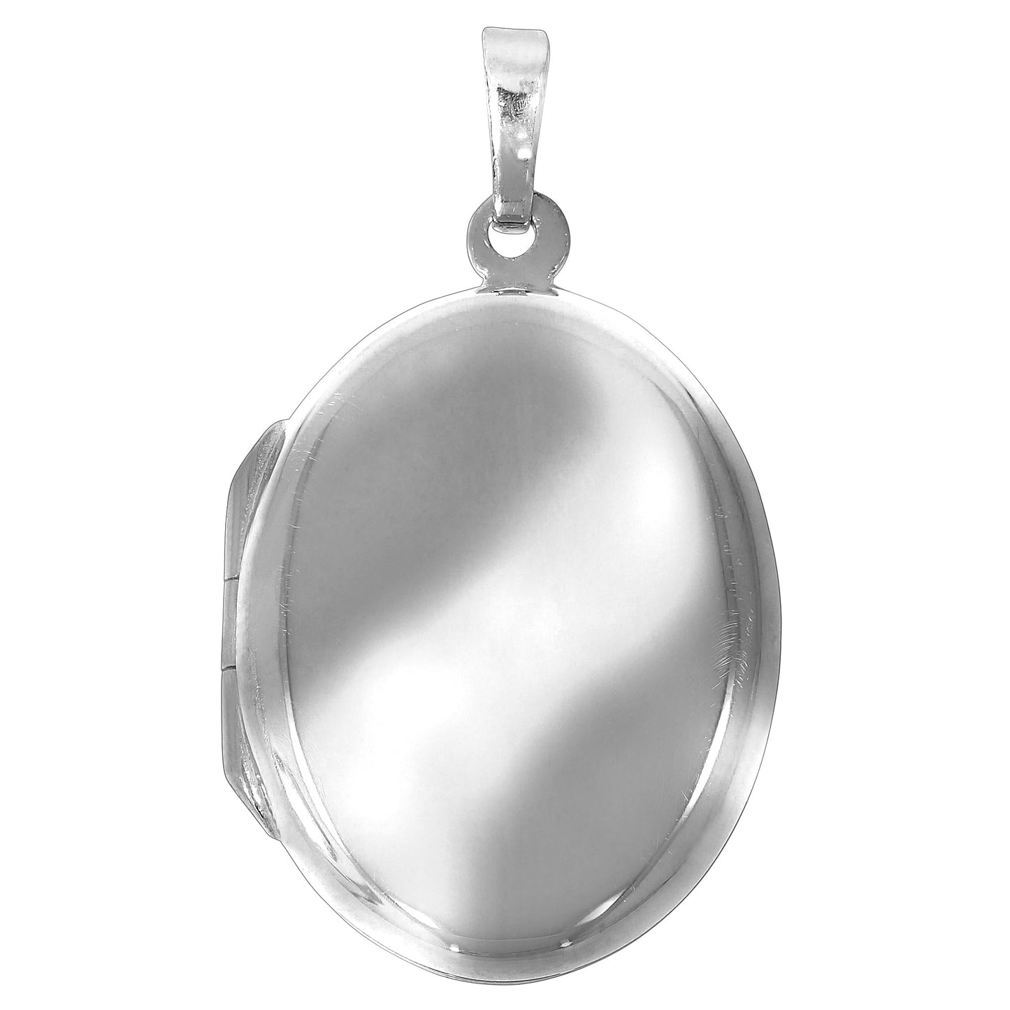 Medaillon 925/- Sterling Silber rhodiniert 2,9cm